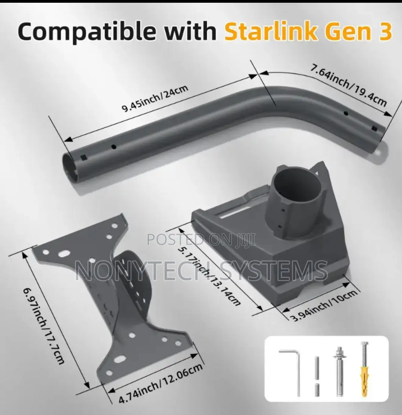 Starlink Gen 3 V4 Roof/Wall Mount