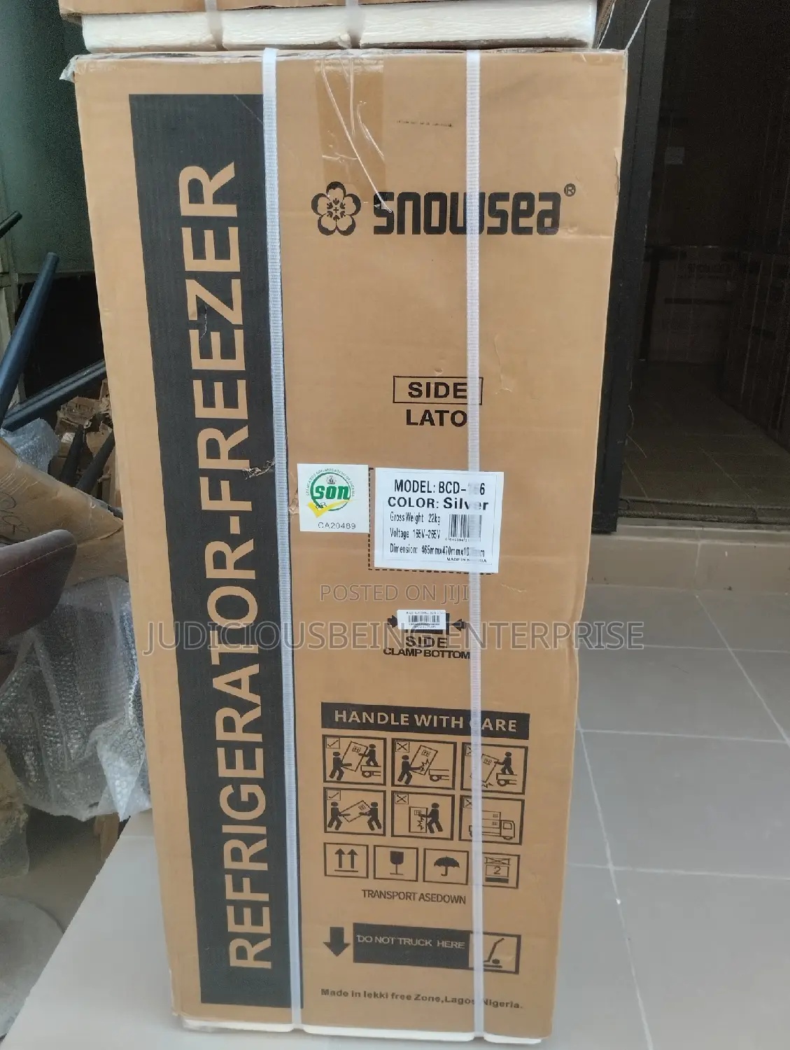 BCD-166 Snowsea Refrigerator/Freezer