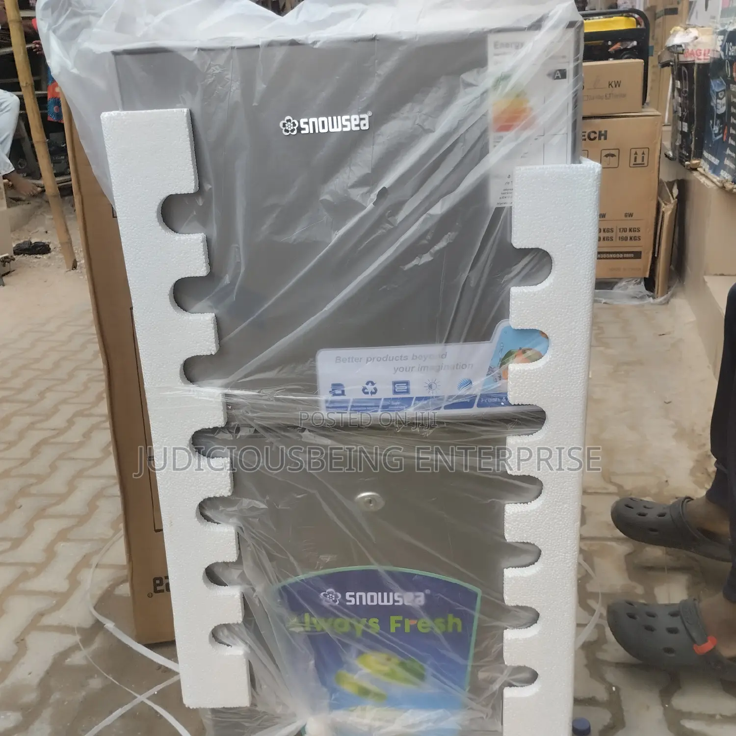 BCD-166 Snowsea Refrigerator/Freezer