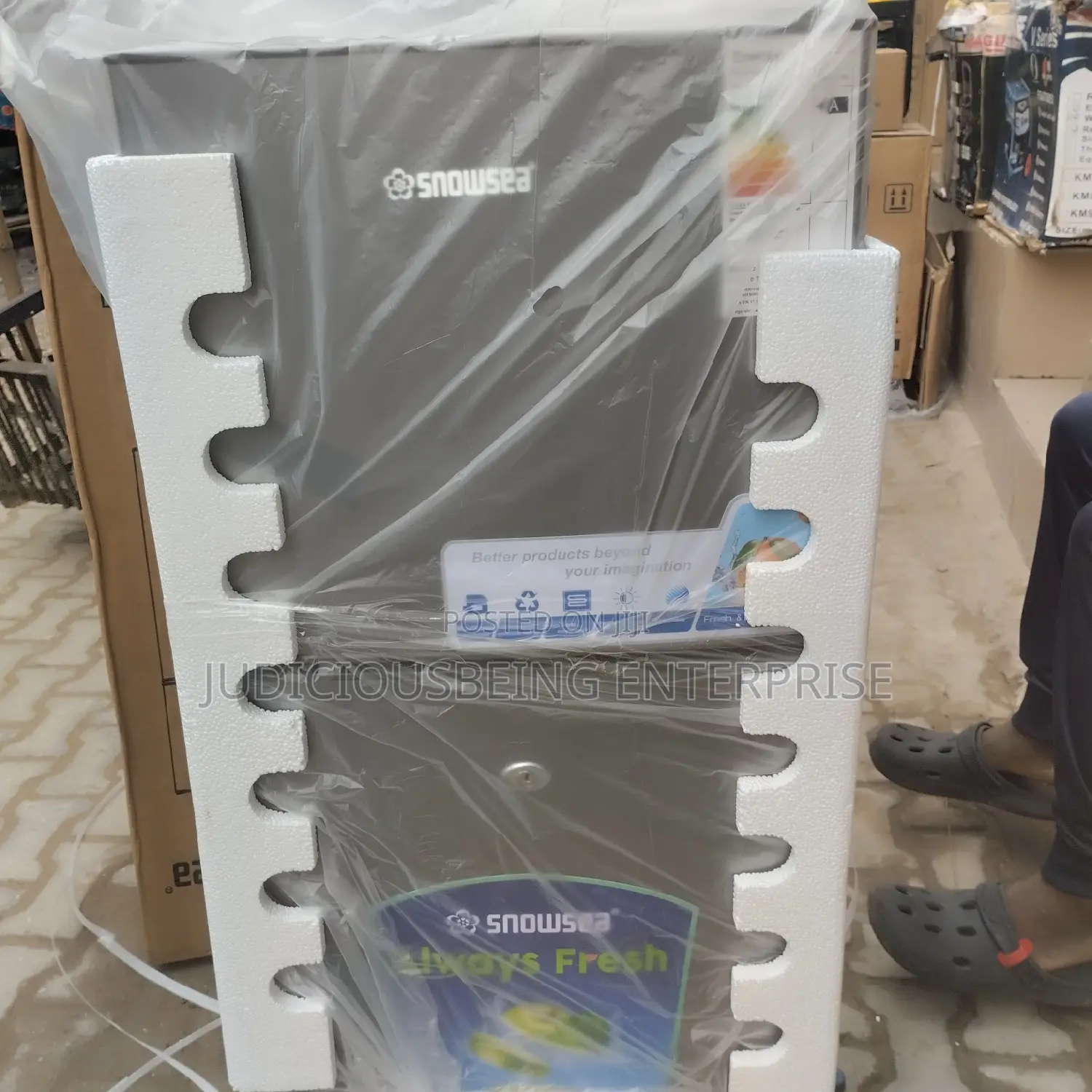 BCD-166 Snowsea Refrigerator/Freezer