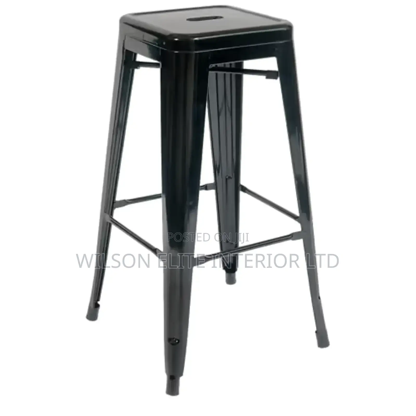 High Metal Bar Stool