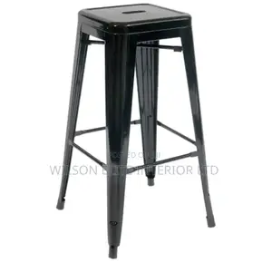 High Metal Bar Stool