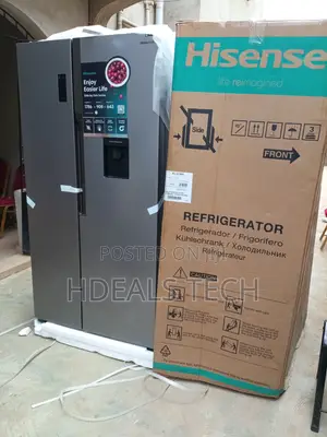 Advance Cooling Hisense Rc-67ws Side-by-Side Refrigerator