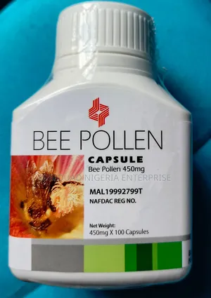 Dynapharm Bee Pollen Caps 450mg by 100 Nature Multivitamin