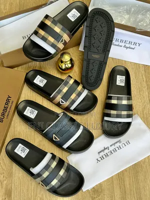 Photo - Top Quality Luxury Slides Burberry London Well Branded