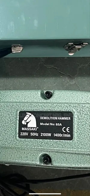 Massaki Demolition Breaker Hammer Model:65a