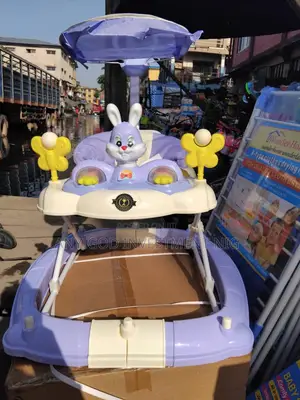 Moveble Fordable Baby Walker With Head Cover Toy's