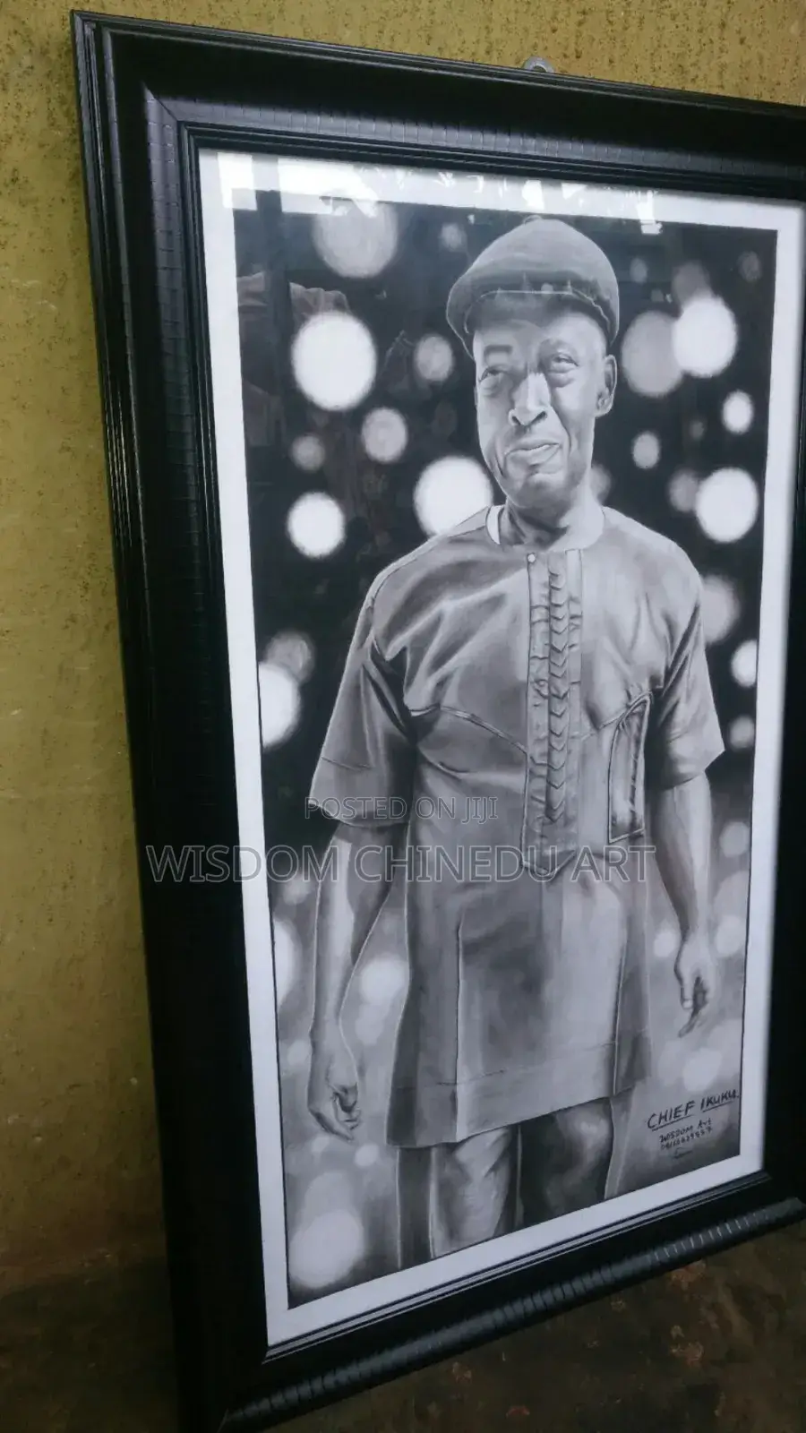 Pencil Drawing Big Size 2ftx4ft