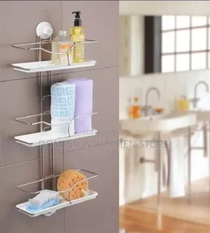 Photo - Three Tier Bathroom Accessories Shelf