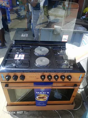 Maxi 6burners 4gas +2electric Standing Oven