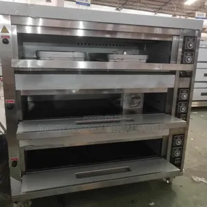3 Deck 9 Trays Gas Oven