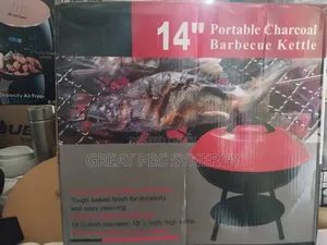 Portable Charcoal Barbecue Kettle