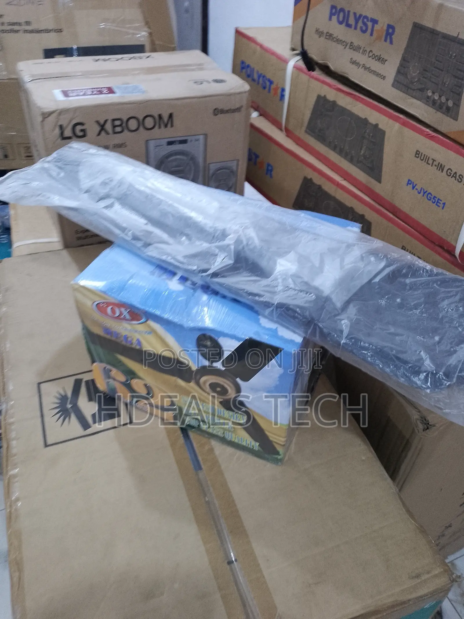 Ox Mega 62" Ceiling Fan - Whisper-Quiet Power