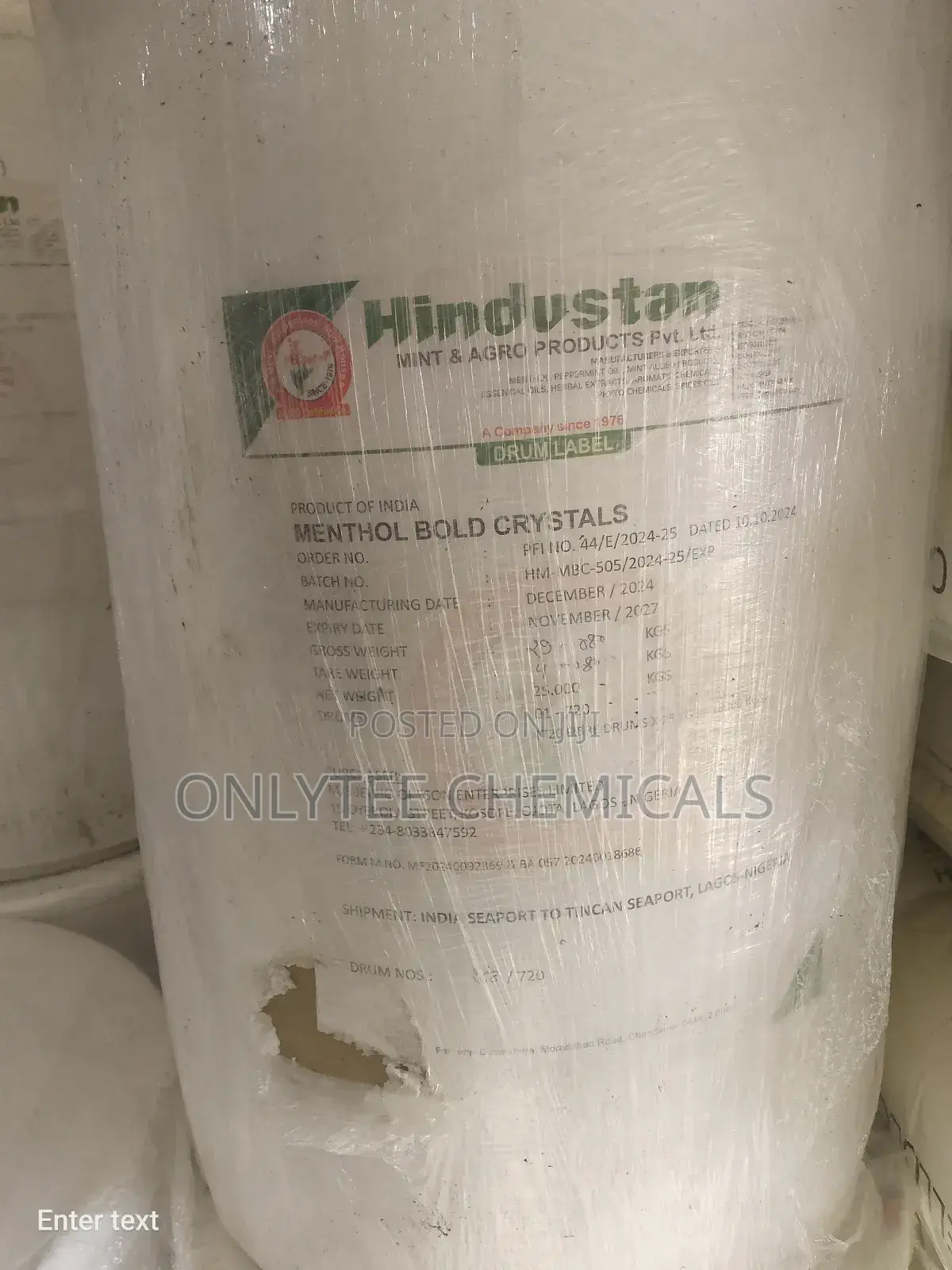 Menthol Crystal