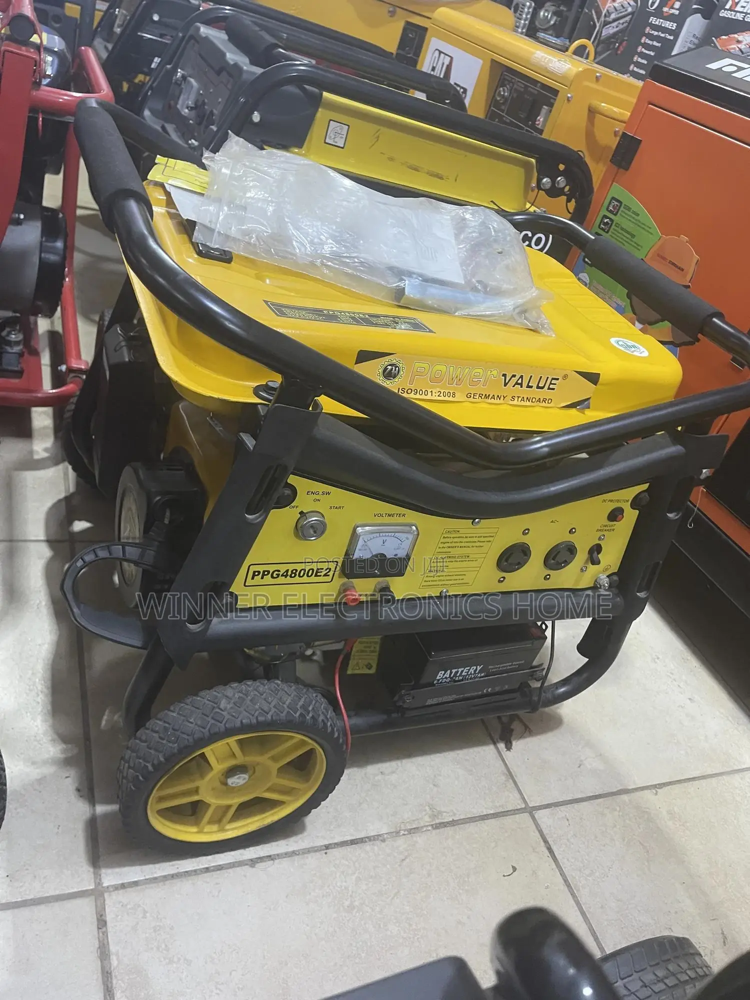 Copper Power Value 3.5kva Automatic Petrol Generator