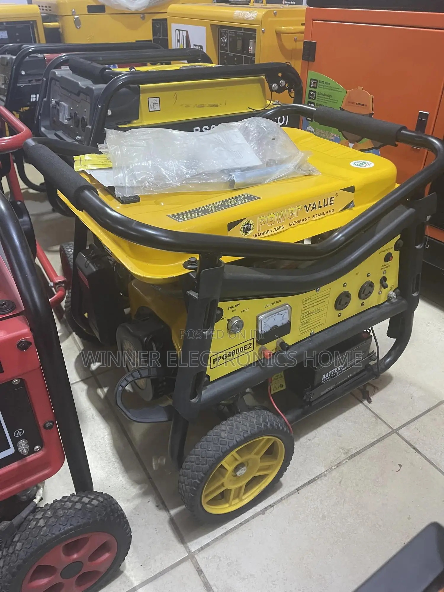 Copper Power Value 3.5kva Automatic Petrol Generator