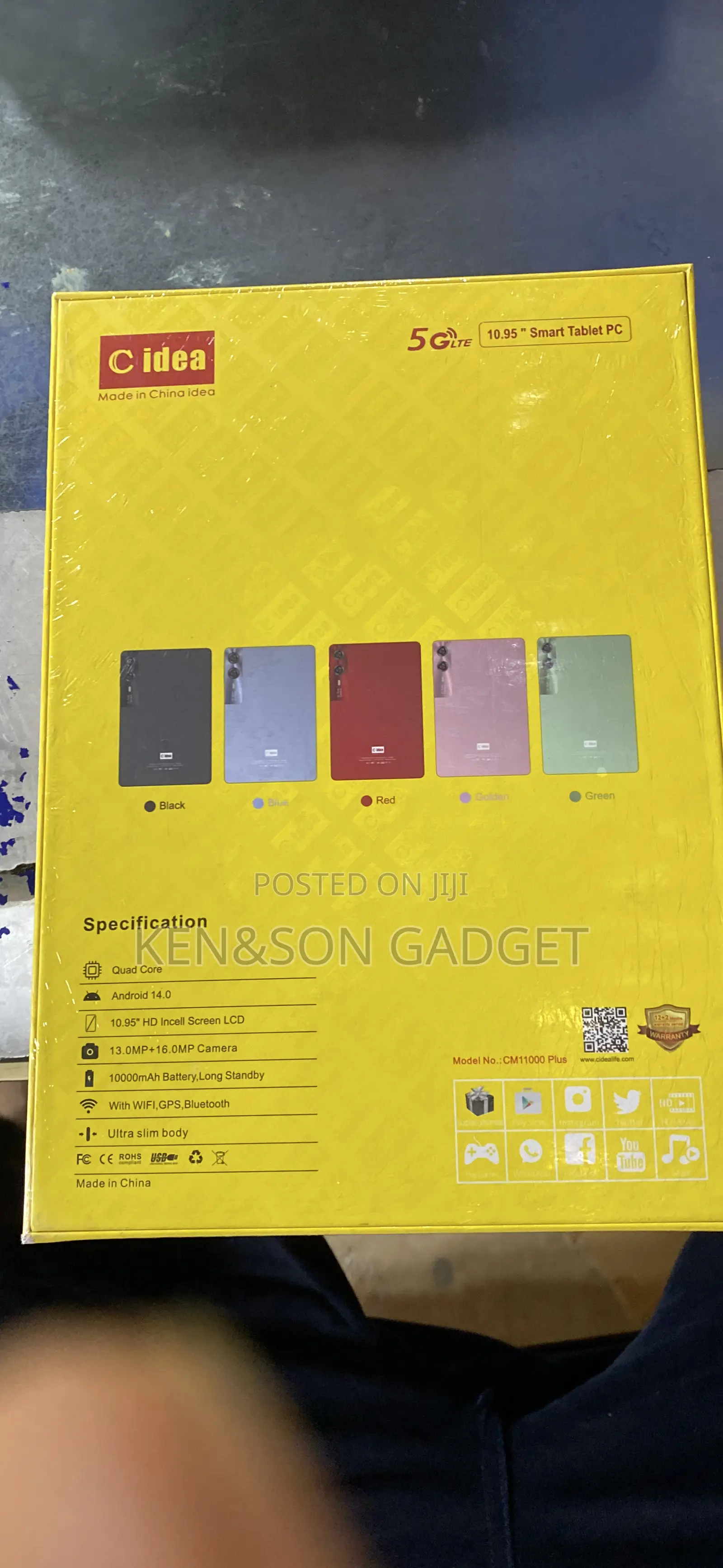 New C idea CM10500 Plus 1 TB Black