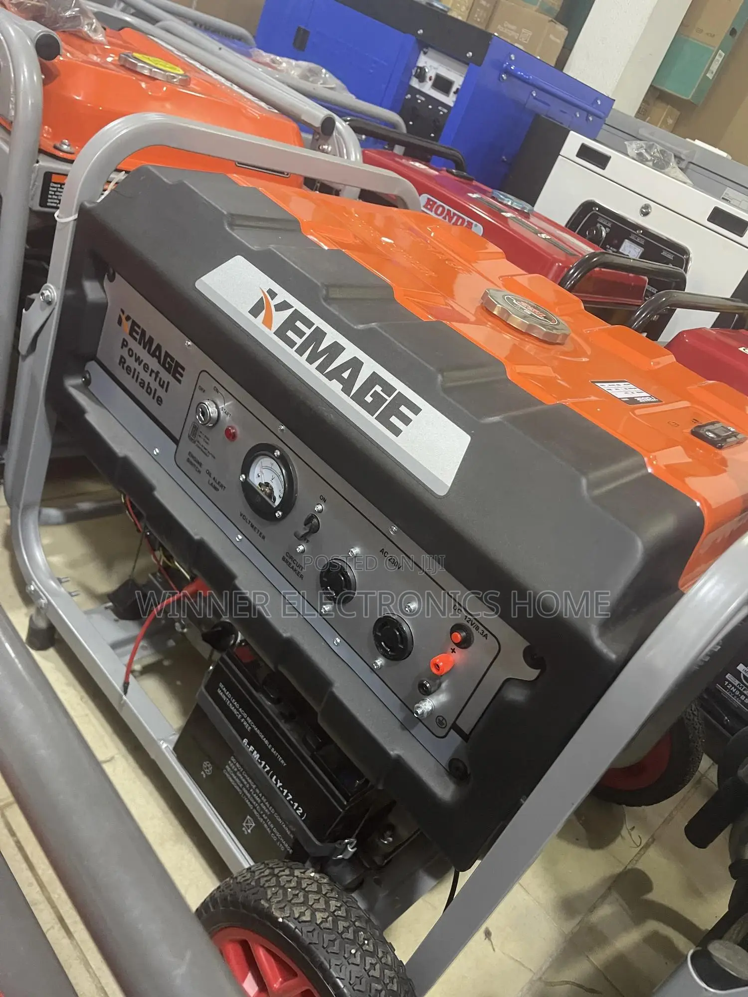 Kemage Automatic 8kva Generatorrrr With Remote Controls