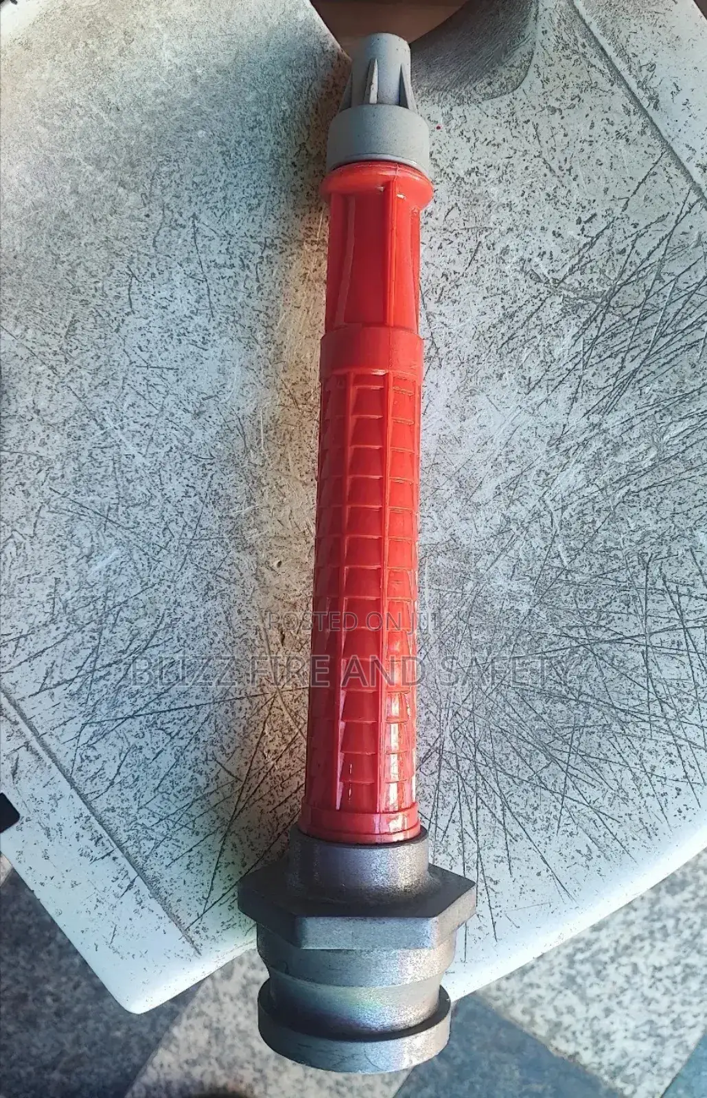 Aluminium Plastic Straight Nozzle
