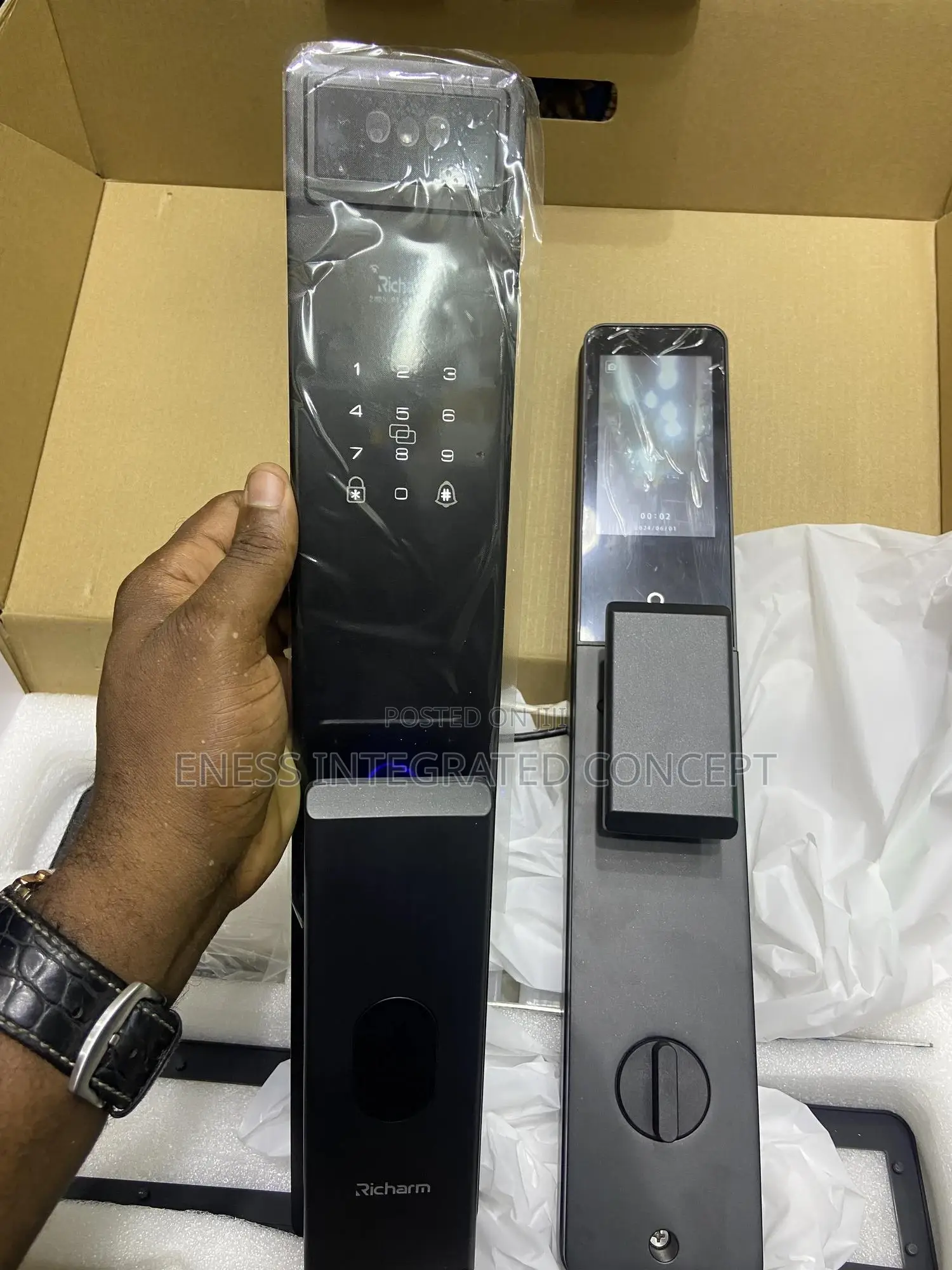 3d Face Unlock Recognition Smart Lock