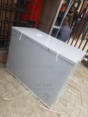 Brand New Hisense(Frz340)250l Chest Freezer√External√Silver√