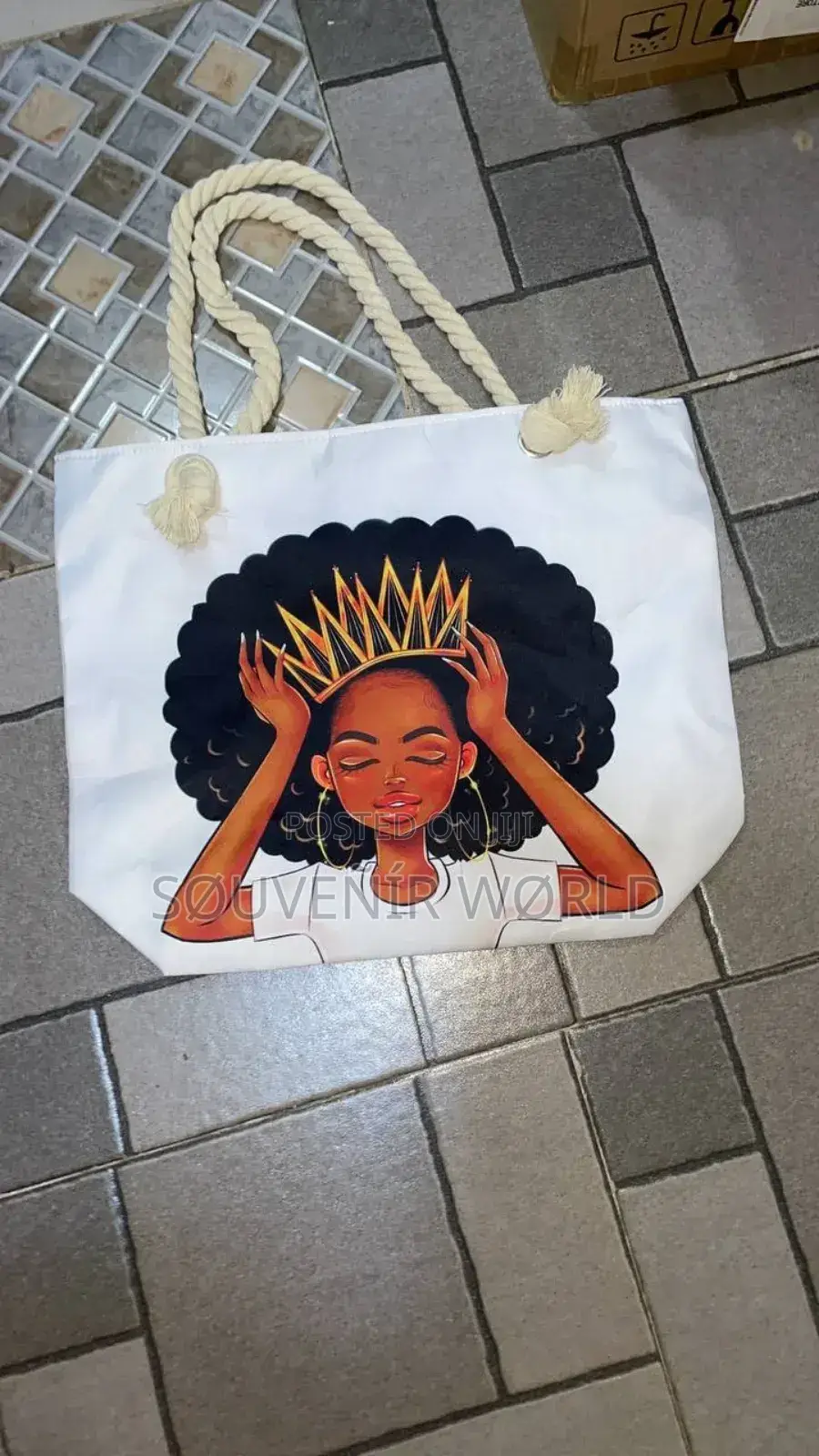 Facial Tote Bag