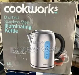 Cookworks Stainless Steel Illuminated Kettle