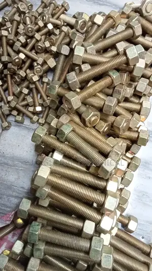 3⁄4 Stud Bolt Nuts Cadmium Coated