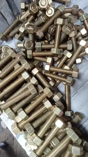 3⁄4 Stud Bolt Nuts Cadmium Coated