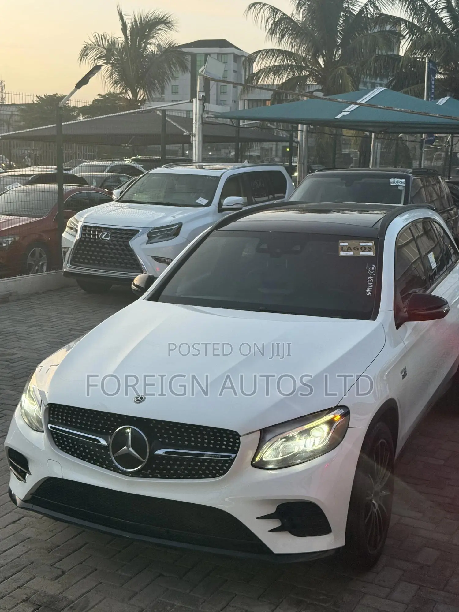 Mercedes-Benz GLC-Class 2019 White