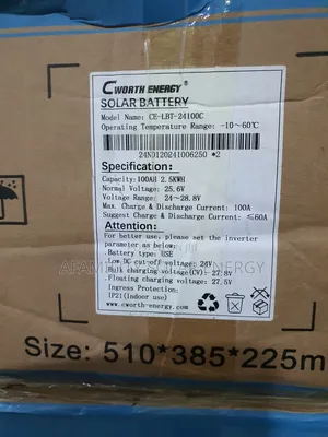 Cworth 2.5kwh Lithium Battery