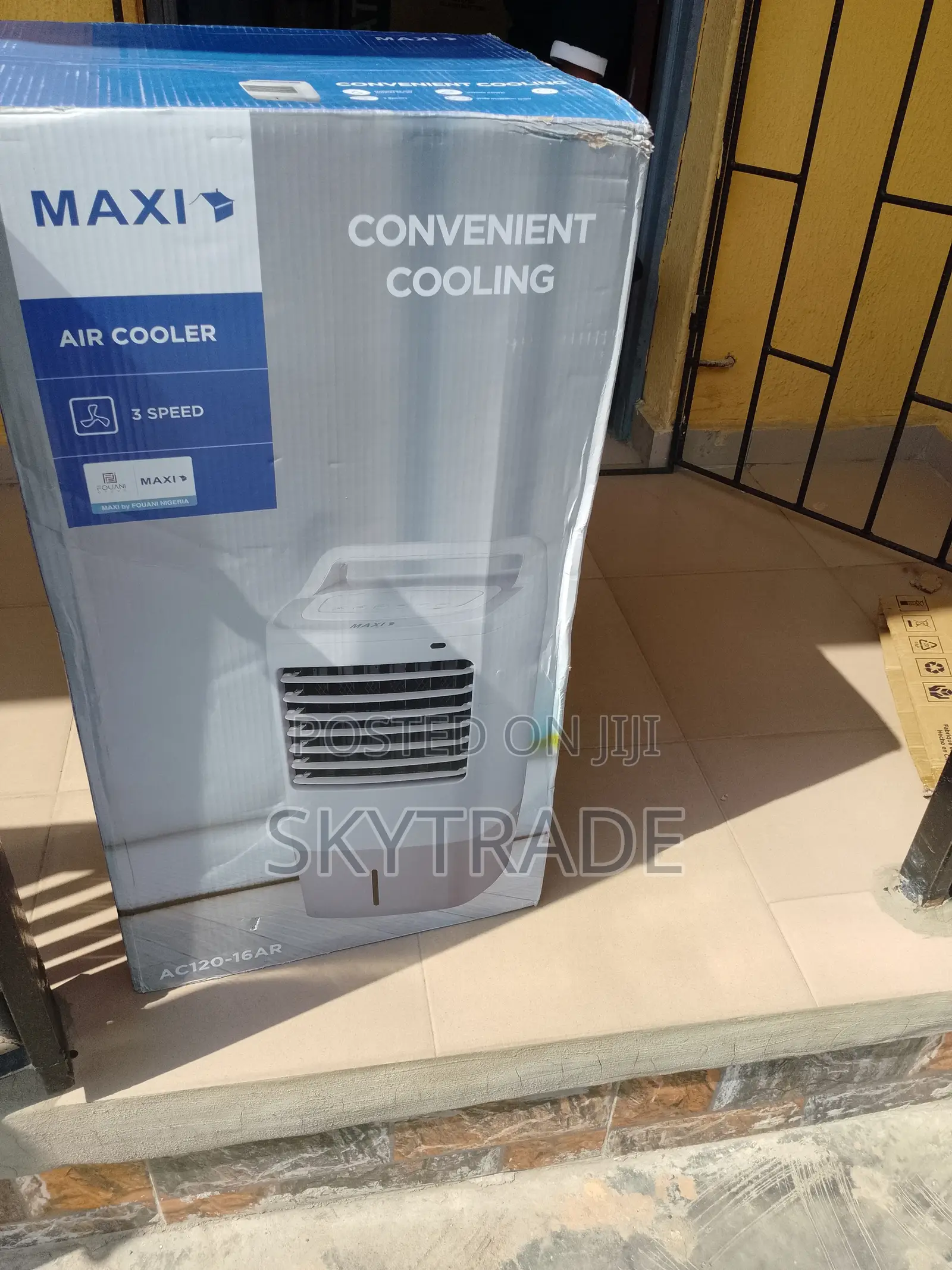 Maxi Air Cooler With 3 Speed Control
