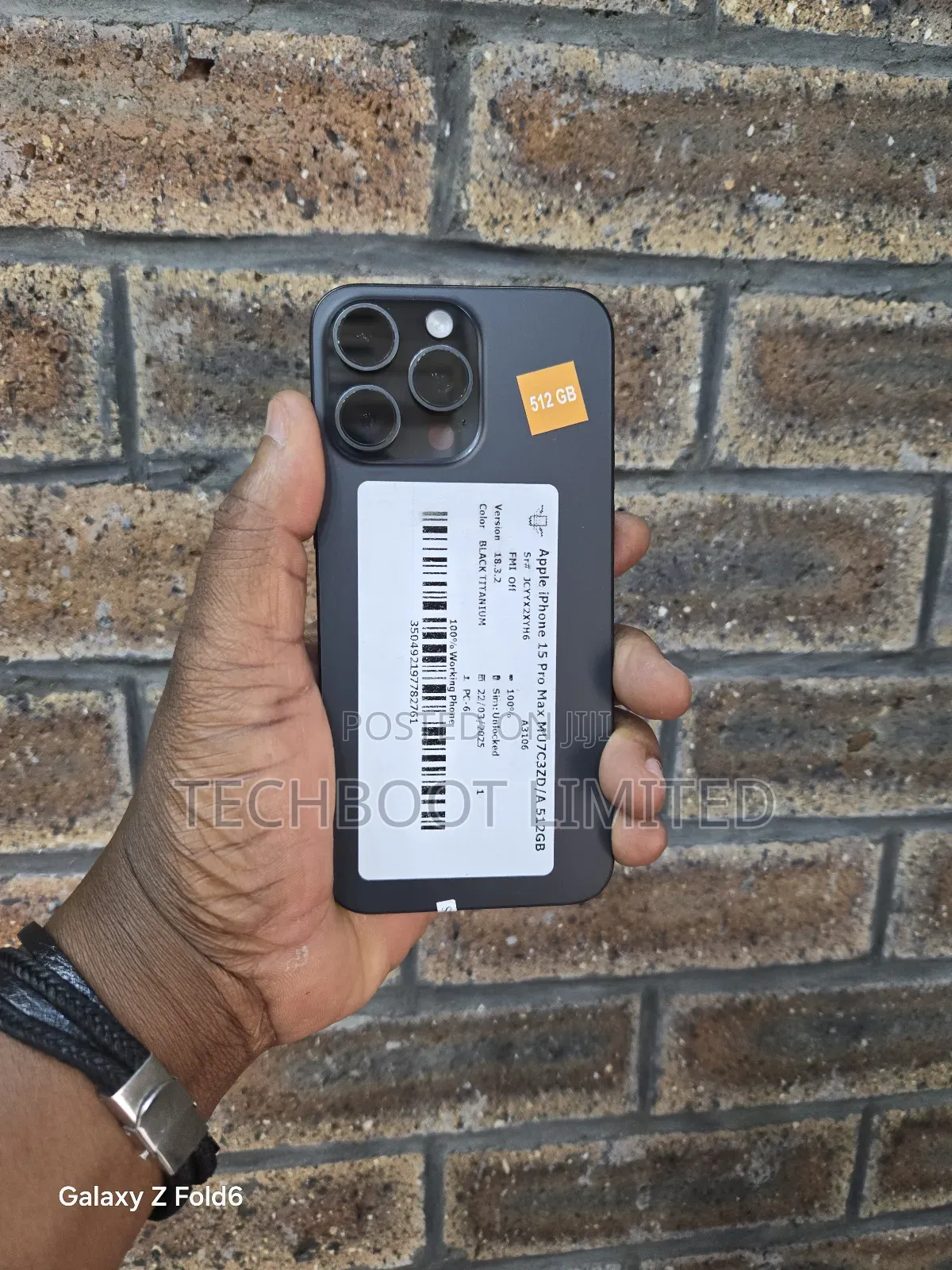 Apple iPhone 15 Pro Max 512 GB Black