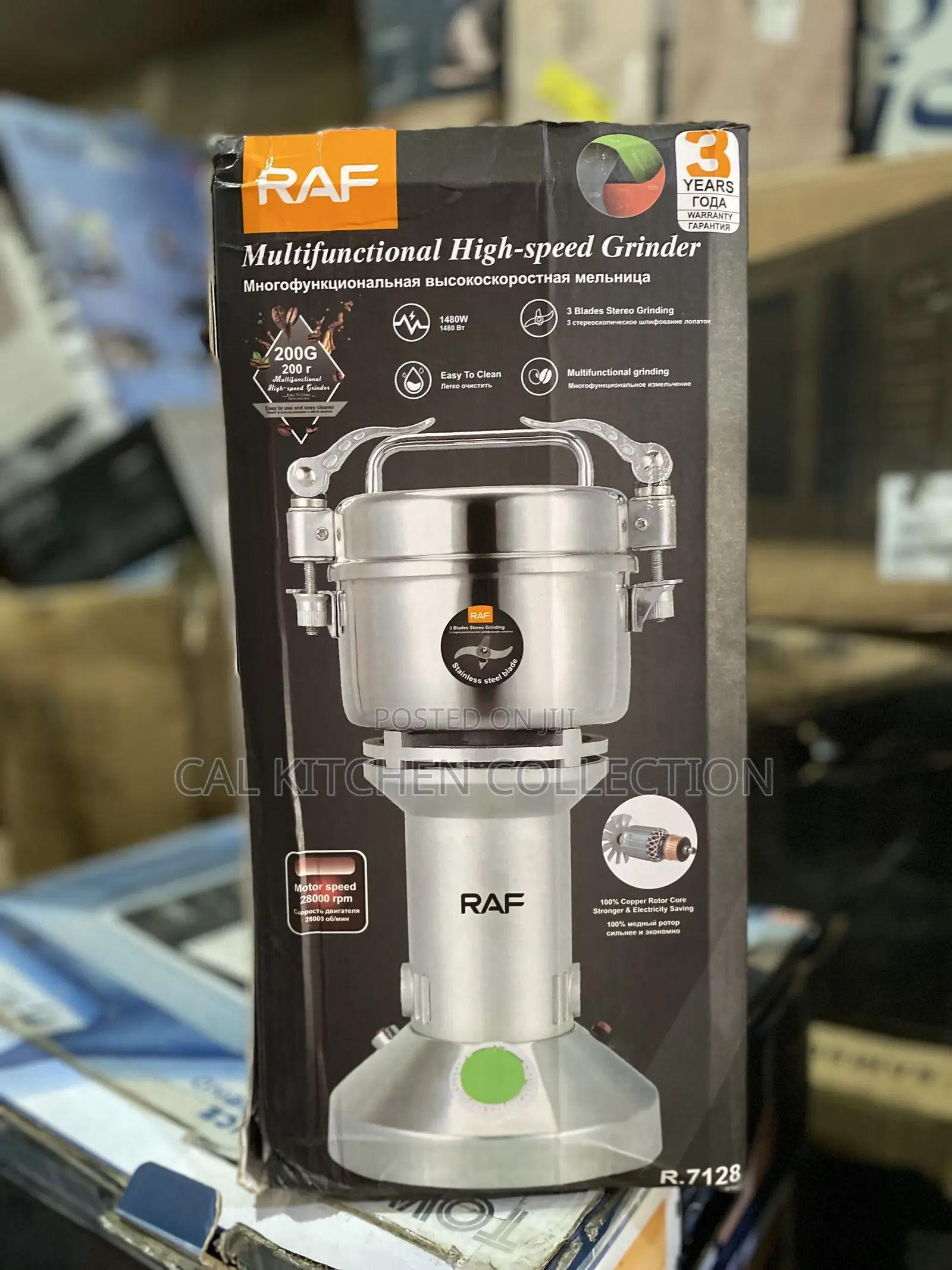 Raf Multifunctional High Speed Grinder