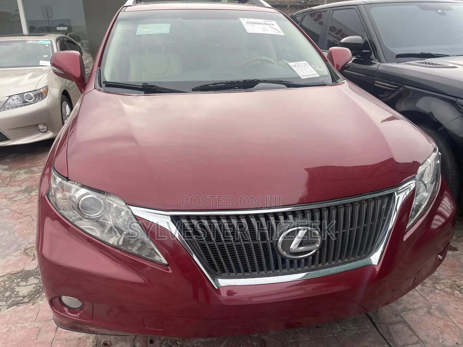 Lexus RX 350 2012 Red