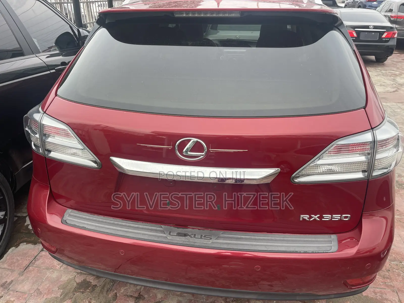 Lexus RX 350 2012 Red