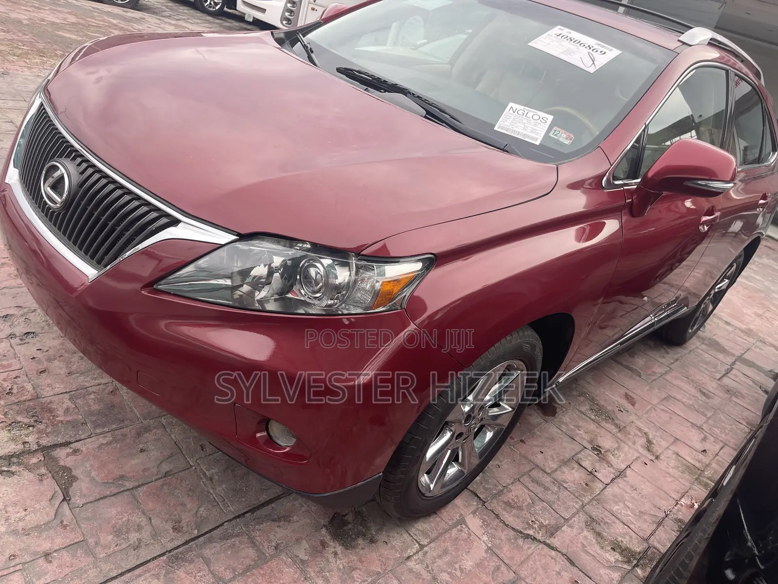 Lexus RX 350 2012 Red