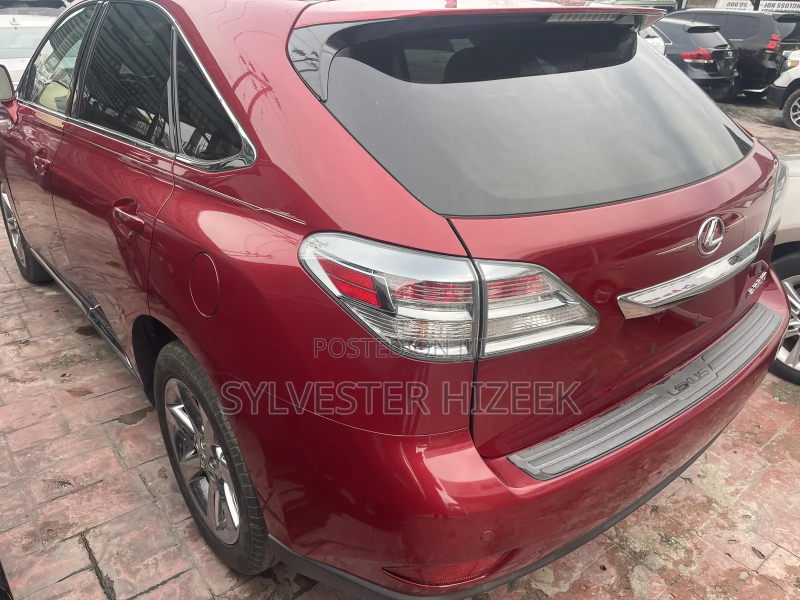 Lexus RX 350 2012 Red