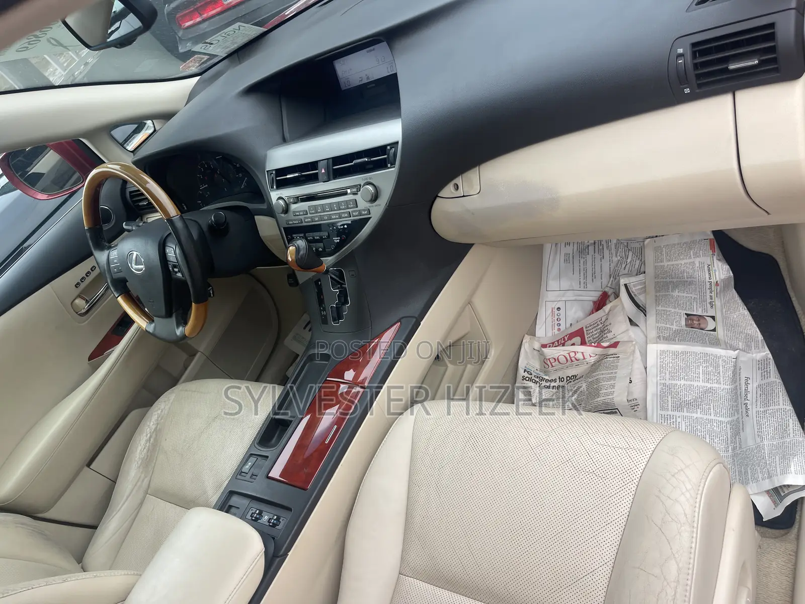 Lexus RX 350 2012 Red