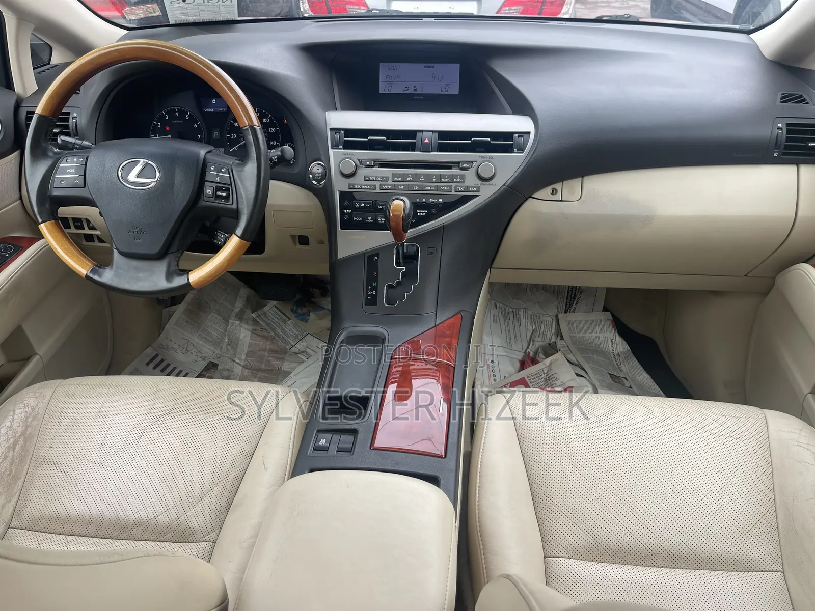 Lexus RX 350 2012 Red