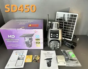 8mp Ubox Dual Lens Solar CCTV Camera