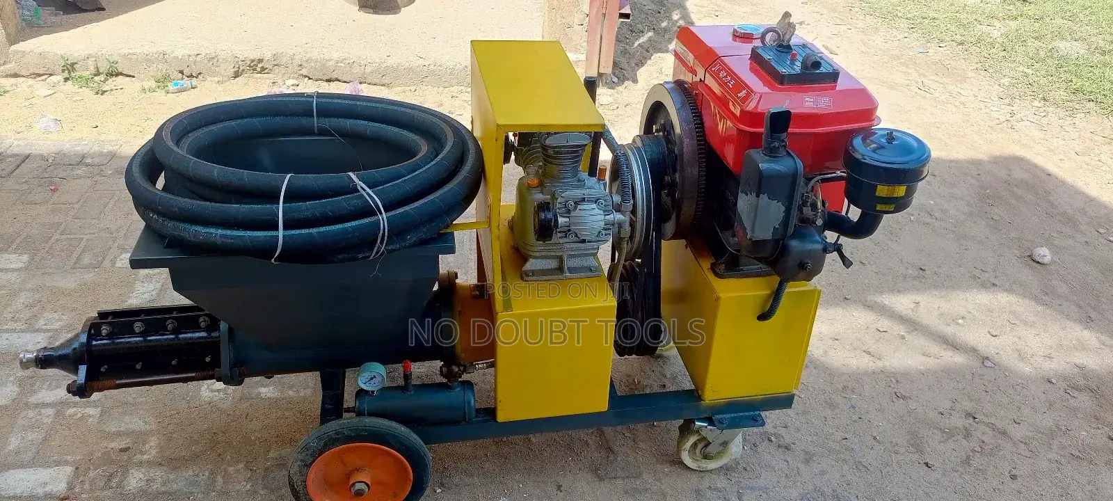 Concrete Plastering and Spraying Machine