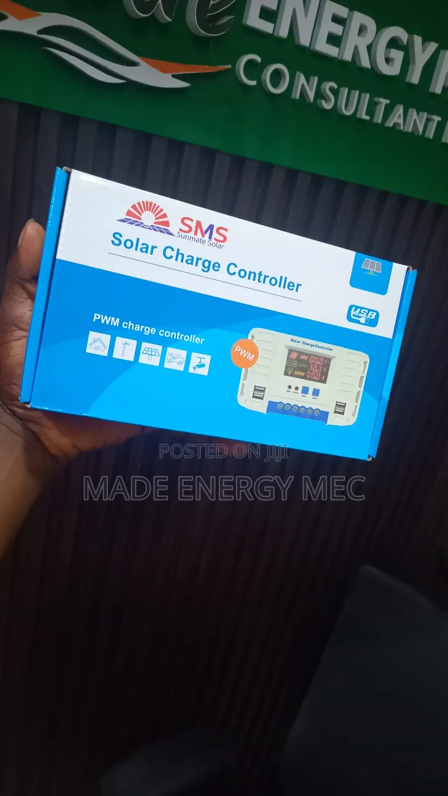 SMS Charge Controller PWM 50ah