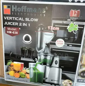 Hoffman 2in1 Masticating Juice Extractor