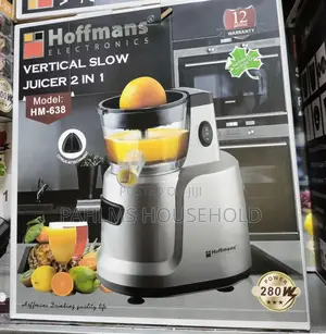 Hoffman 2in1 Masticating Juice Extractor