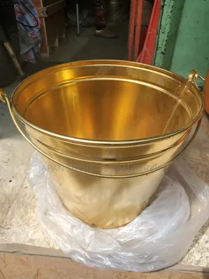 Non Spark Brass Bucket