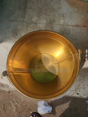 Non Spark Brass Bucket