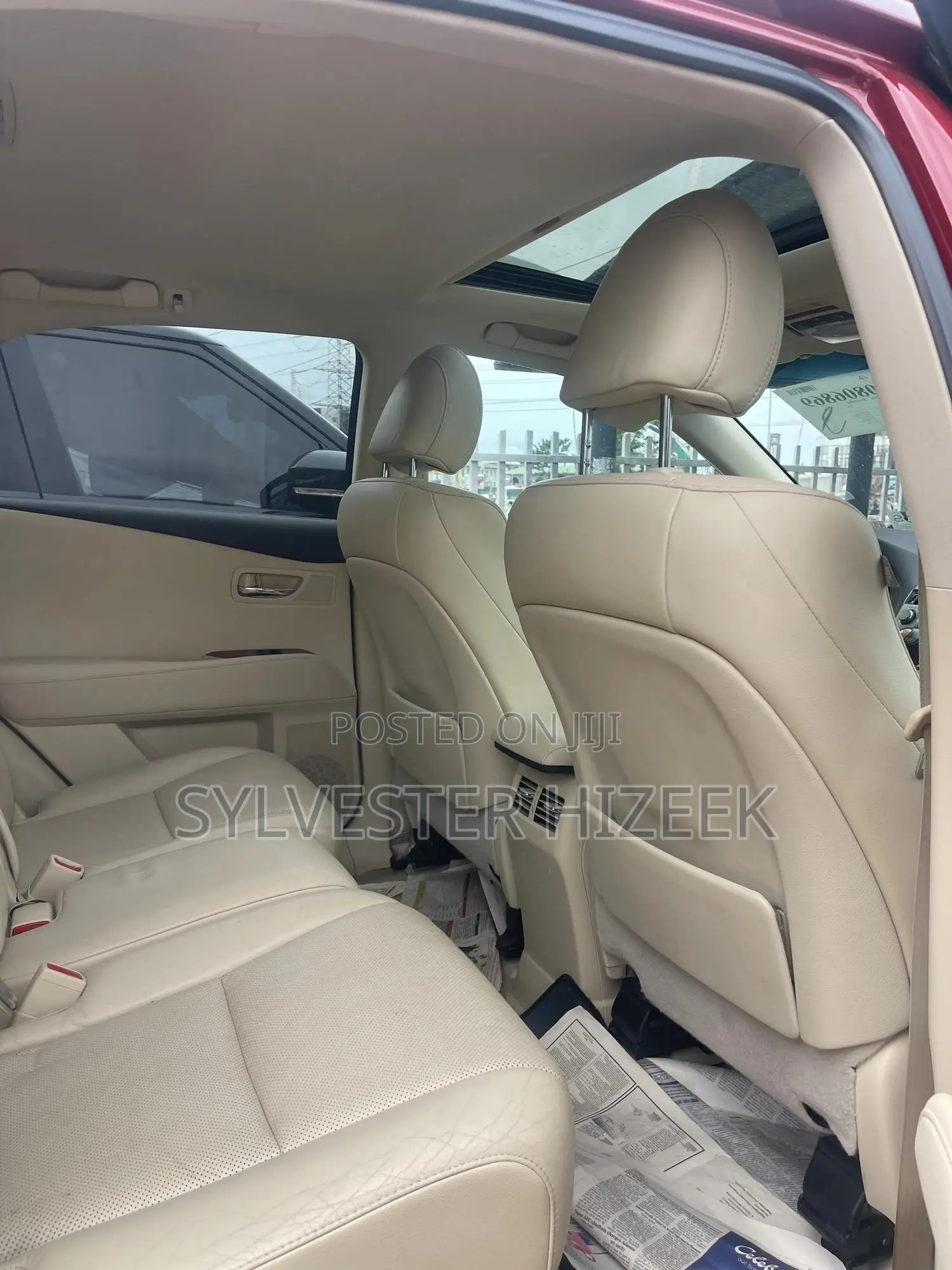 Lexus RX 350 2012 Red