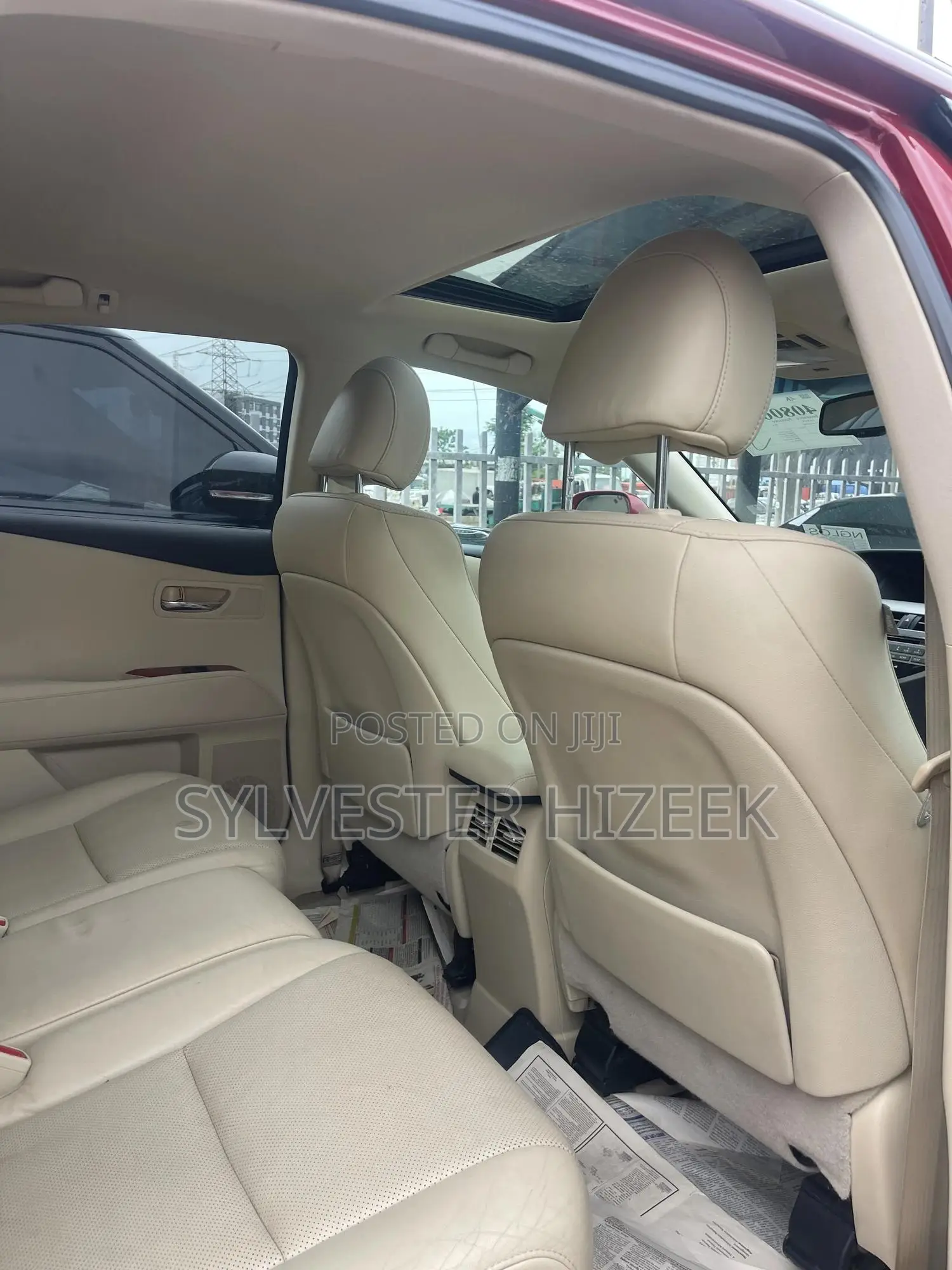 Lexus RX 350 2012 Red