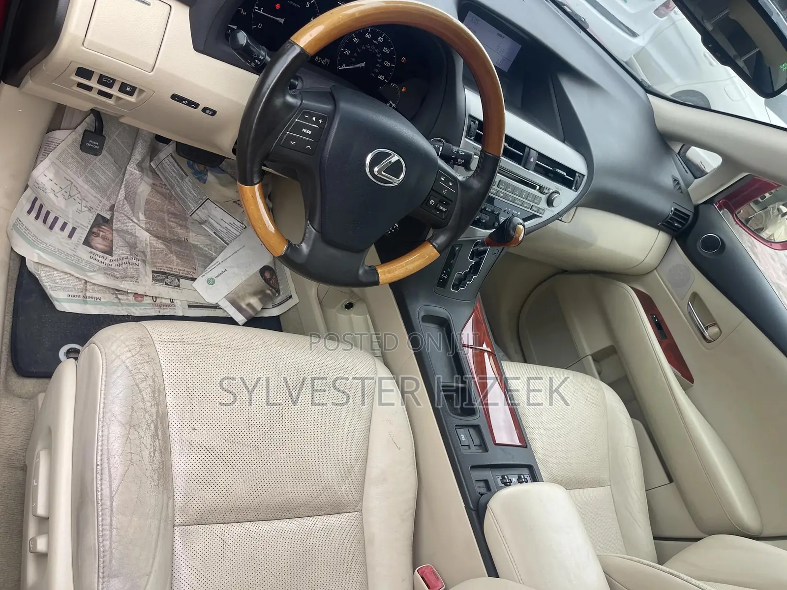 Lexus RX 350 2012 Red